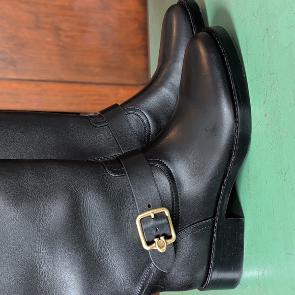 New COACH Madeline Knee High Boot (Women) Wide Calf Size 9.5 - Picture 3 of 16